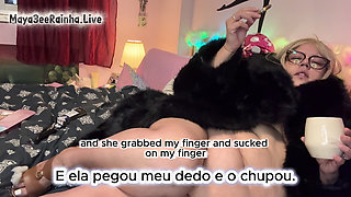Naked Fur Coat Chain-smoking Goddess Parliament Night 100, Cohiba Short & Lesbian Club Story in Michael Kors Heels