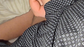 Step Son Risk It And Finally and Show Cock To Step Mom for a handjob