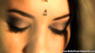 Hairy scene with fiery girlfriend from Bollywood Nudes HD
