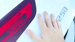 Fine-looking Angel Youngs at lingerie scene