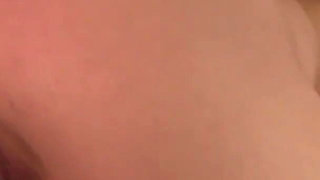 Arial Rose gets naked and does good blowjob with big cock from gloryhole