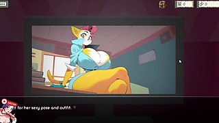 Kunoichi training. Helping my friend at Dr. Pussycats clinic