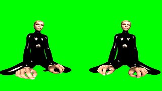 Mistress in Black Latex – POV Cowgirl (Passthrough)