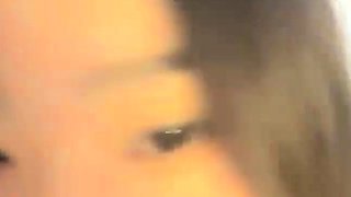 Great close up in japanese teen blowjob pov