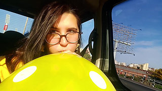 Highway Ride Balloon Play - Bunny Looner