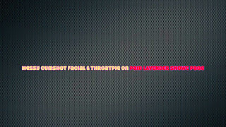 Beautiful French Girl With Seductive Makeup Gives Amazing 69 Deepthroat Blowjob With Facial into Throatpie