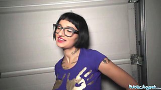 Sinful Candy Scott and Scott - blowjob dirt - Public Agent