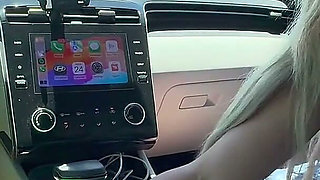 Sneaky Car Handjob with Kody Evans