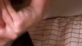 Hot Busty Amateur Masked MILF Fists Her Pussy with Her Hand Then Masturbates with Dildo