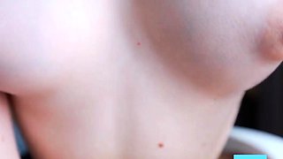 Perfect Small Tits Teen Solo on Webcam