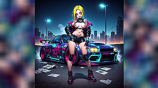 Gol Anime Hot Cars and Hot Girls
