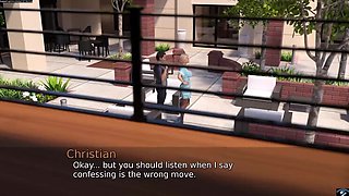 My Husband's Boss Fucks His Hot Wife - 3D Animated Cuckold Sex Game