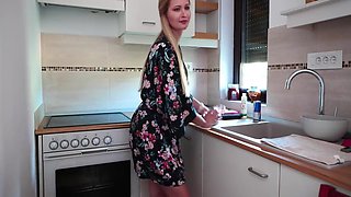 She Got Bored And Started Undressing In Front Of The Window - Stella Cardo