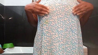 Hot Fun with My Sexy Ebony Girlfriend Lia Lin During the Holidays