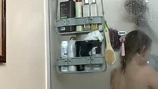 Blonde Gets Soapy & Horny in the Shower
