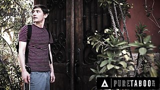 Big tits smut with sneaky Reagan Foxx from Pure Taboo