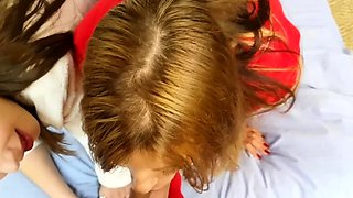 Lesbian And French Amateur Anal Threesome