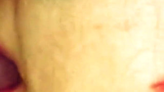 09 Mature Woman Sucking Through a Glory Hole - Leila