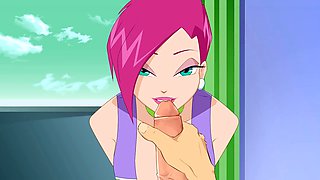 Hot but, clothed sex, hot blowjob