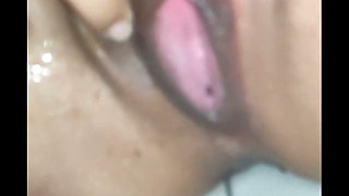 Pinay Almost Caught Fingering on the Bathroom Cause of Her Loud Moaning