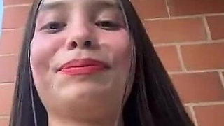 Latina Sex Body Perfect Masturbation in the Streep