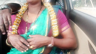 Step Dad Daughter in Law Car Sex, Telugu Dirty Talks, Part -1