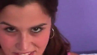 POV scene for teen Kendra Kay with interracial fuck and creampie - Premium!