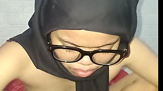 Hijab Girl with a Sports Teacher