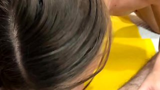 Small titted brunette amateur anal nailed at home