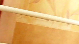 Horny blonde skinny teen is first processed with huge toys and then gets ass fucked