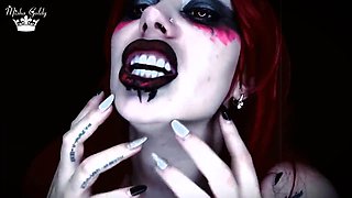 RussianBeauty Instructions Dangerous Demon to Cum Into Her Mouth and Claim Soldier Spot