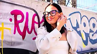 GERMAN SCOUT - Petite and small Tits Latina Teen Lucy Mendez