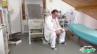 Nikki Riddle Gets Fingered Hard By Doctor To Intense Leg Shaking Orgasm