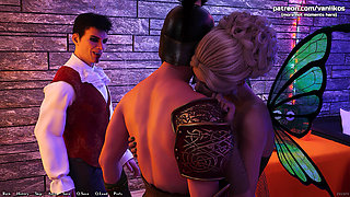 Being a DIK Episode 9  Threesome after playing truth or dare! Two hot teens with big asses get fucked and creampied  Part 67