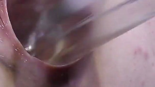 Far Spread Pussy Close up Fucking with Lamp 1000watt