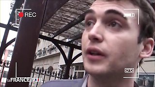 Hot brunette makes sex tape with horny young prick