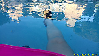Big Beauty Nurse Vicki Shows off Her Water Shoes and