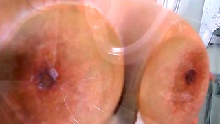 Sexy Big Tit Hungarian Girl Shower