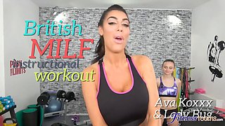 Small teen bossed about by sloppy squirting sport milf - total vignette - gym apartments