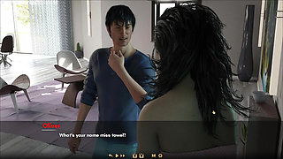 Cuckold Husband Removes Wife Towel And Showing Her Naked Body To His Friend Oliver