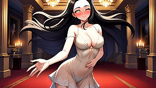 Nezuko Sensual Lingerie Shower and Wet Pussy Play After Bath Hentai