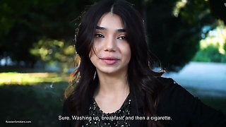 Smoking Interview with Zarina