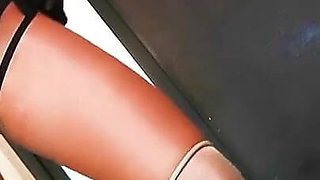 Nylon Pantyhose Domiination