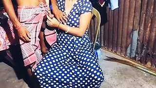 Naughty bhabi pink pussy gets destroyed by her devar