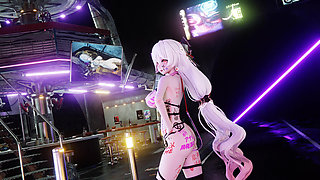 Honkai March Early Embrace Queencard Obscene Bitch Sex Slave Full of Straps Restraint Pussy Crazy Spin Thrusting