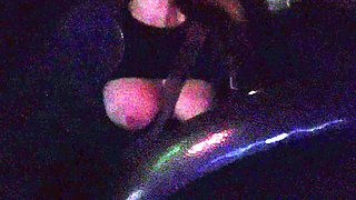 Sexy Car Ride with Artemisia Love Flashing Her Big Tits for the Camera