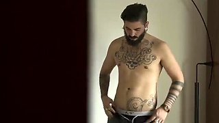 Threesome with Shaved Babe Silvia Rubi, Gabe Tonic and David Santos – Cum in Mouth HD