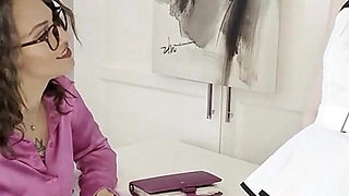 Fingered in the Office by My Horny Lesbian Boss