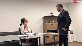 Want To Keep Your Job? Fuck Your German Milf Boss Amateur Big Tits Milfs - Deutsche Amateure And German Tattoo