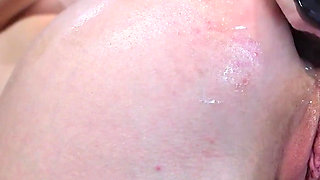 Gape Stretching with Butt Plug and Fisting